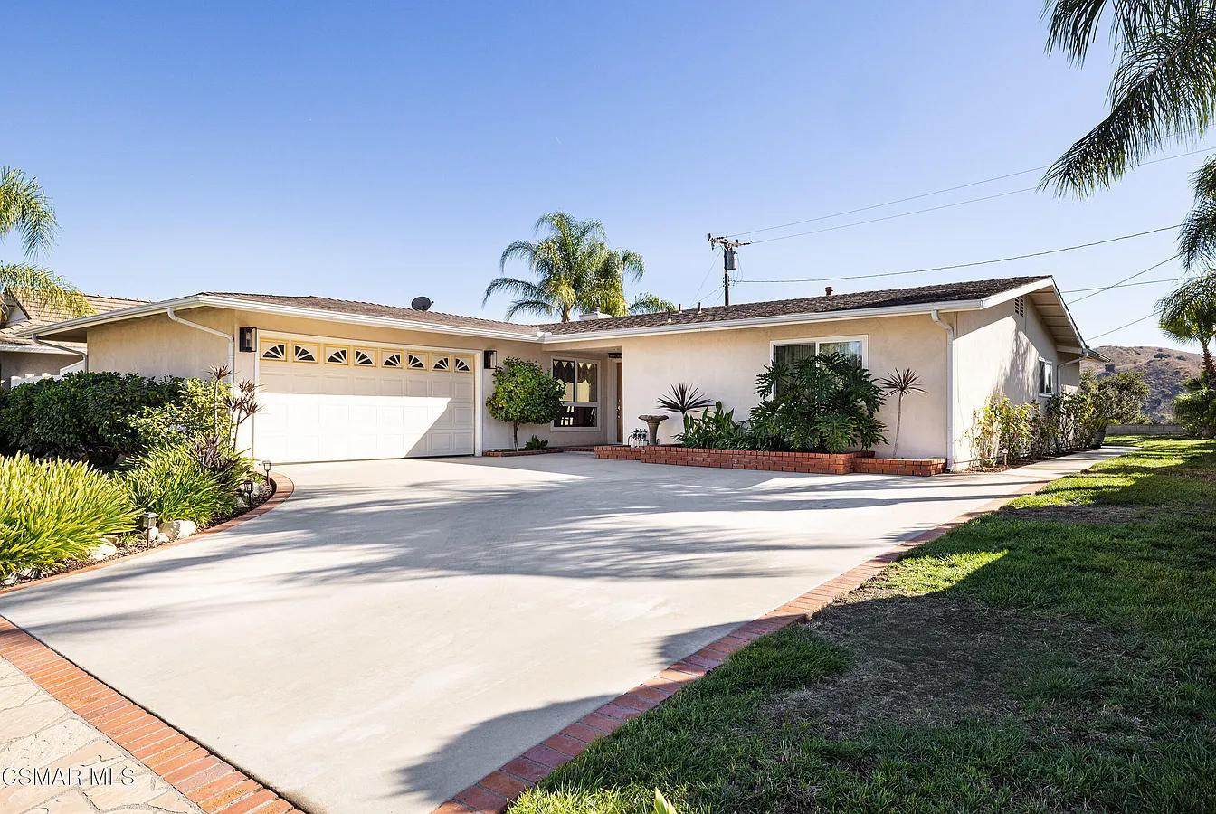 Exterior view of Remodeled Calabasas View Home